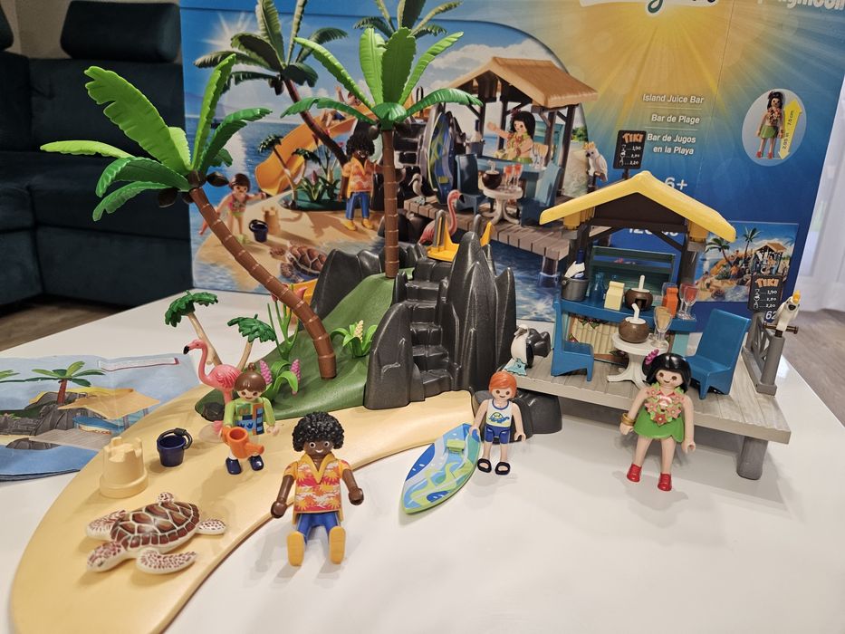 Zestaw Playmobil 6162 Wyspa Bar Island Juice bar  wakacje
