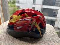 Kask rowerowy dla chłopca Disney Cars 52-56