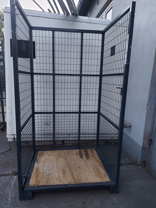 kosz magazynowy, kontener siatkowy, koszopaleta, gitterbox