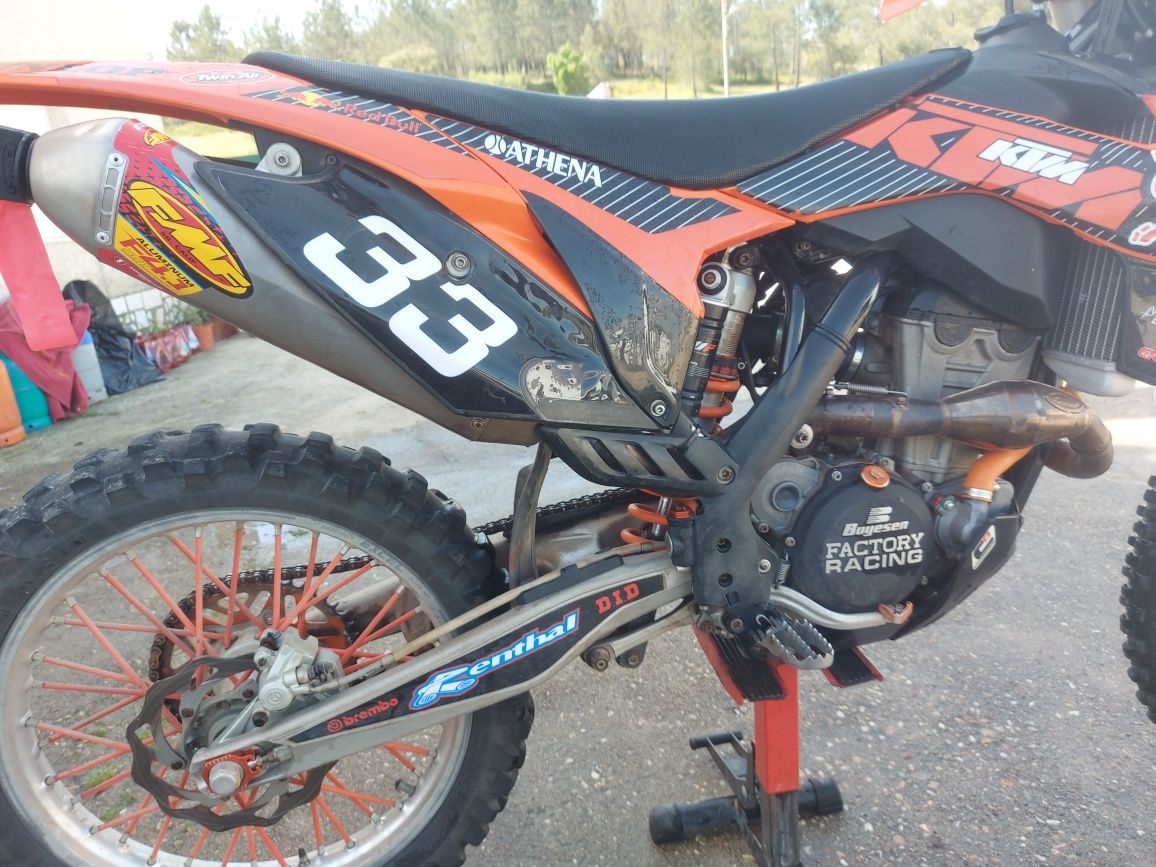 KTM 350 SxF muitos extras