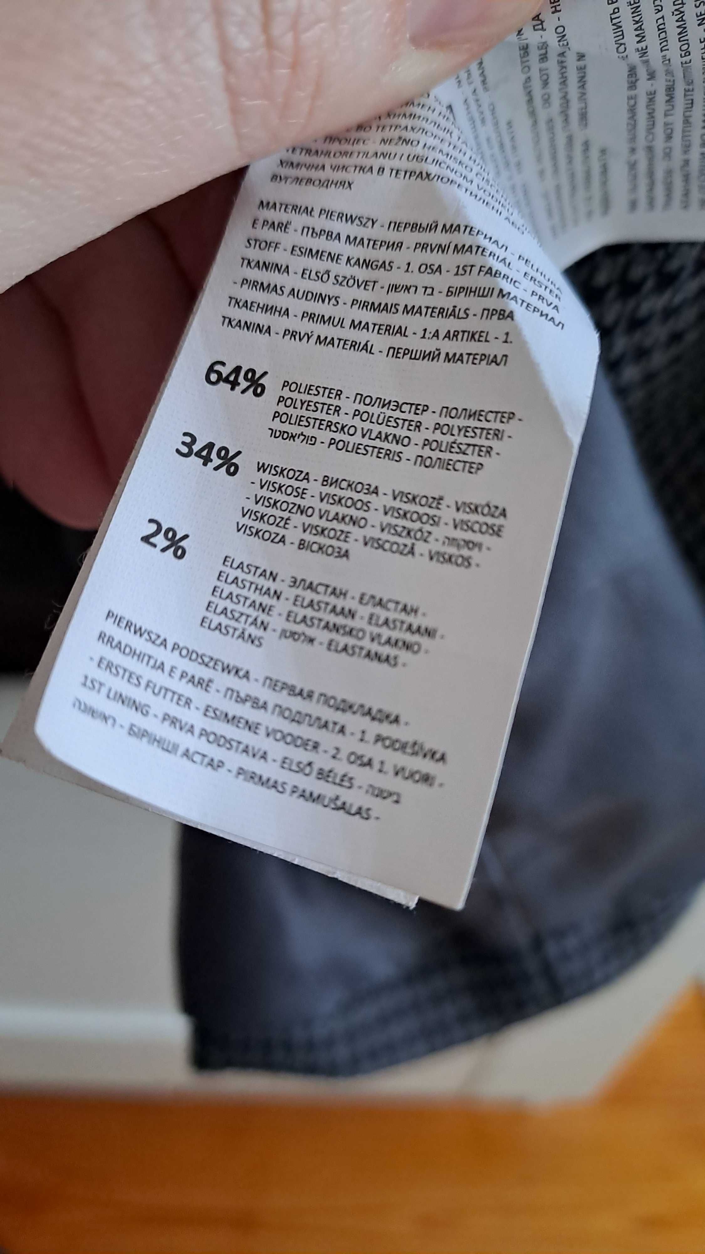 Garnitur damski marynarka r.40 spodnie r.44 Reserved