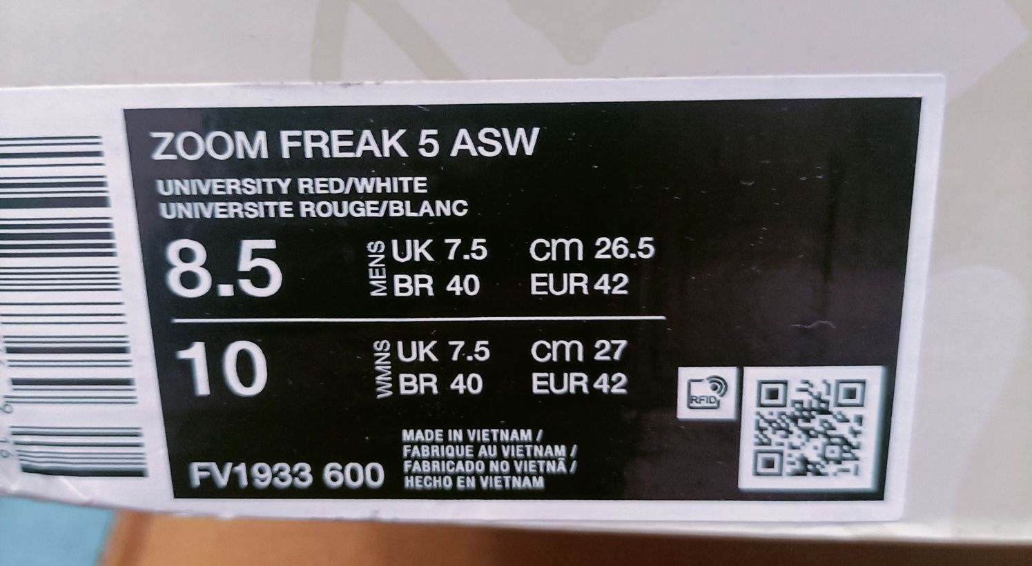 Sprzedam buty do koszykówki Nike ZOOM FREAK 5 ASW