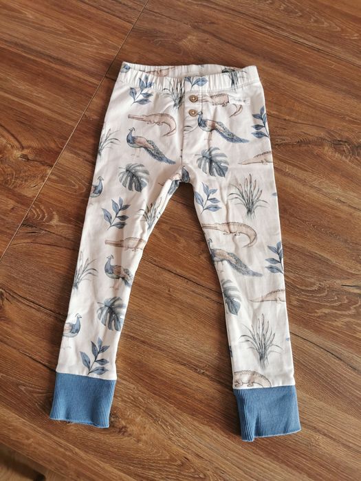 Spodnie dresowe dla chłopca chłopięce leginsy legginsy newbie 86