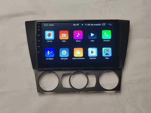 Rádio 2 DIN Android para BMW Serie 3 E90 E91 E92 E93 - Novo Garantia