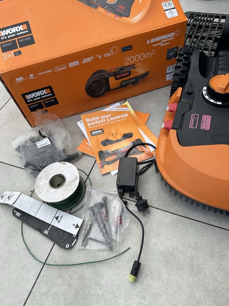 Kosiarka Robot worx landroid L2000m2 WR155E