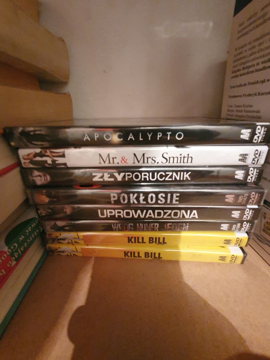 FILMY DVD Mr&Mrs Smith, Zły porucznik, Pokłosie, Uprowadzona, Kill Bil