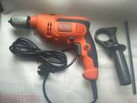 Дрель ударная Black+Decker KR750K-FR / KR714CRESK