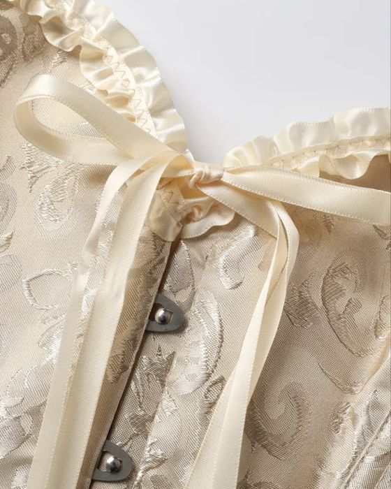 Корсет бежевий