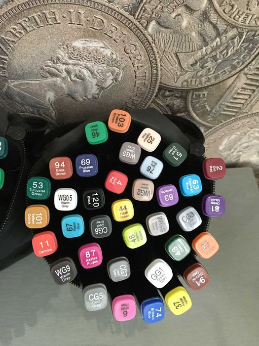 АКЦИЯ! Набор скетч маркеров на 60 шт.