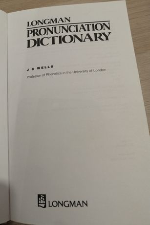 Wells - Pronunciation Dictionary
