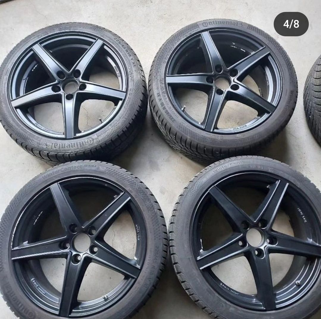 Диски с резиной 225/45R18 5x112 шины