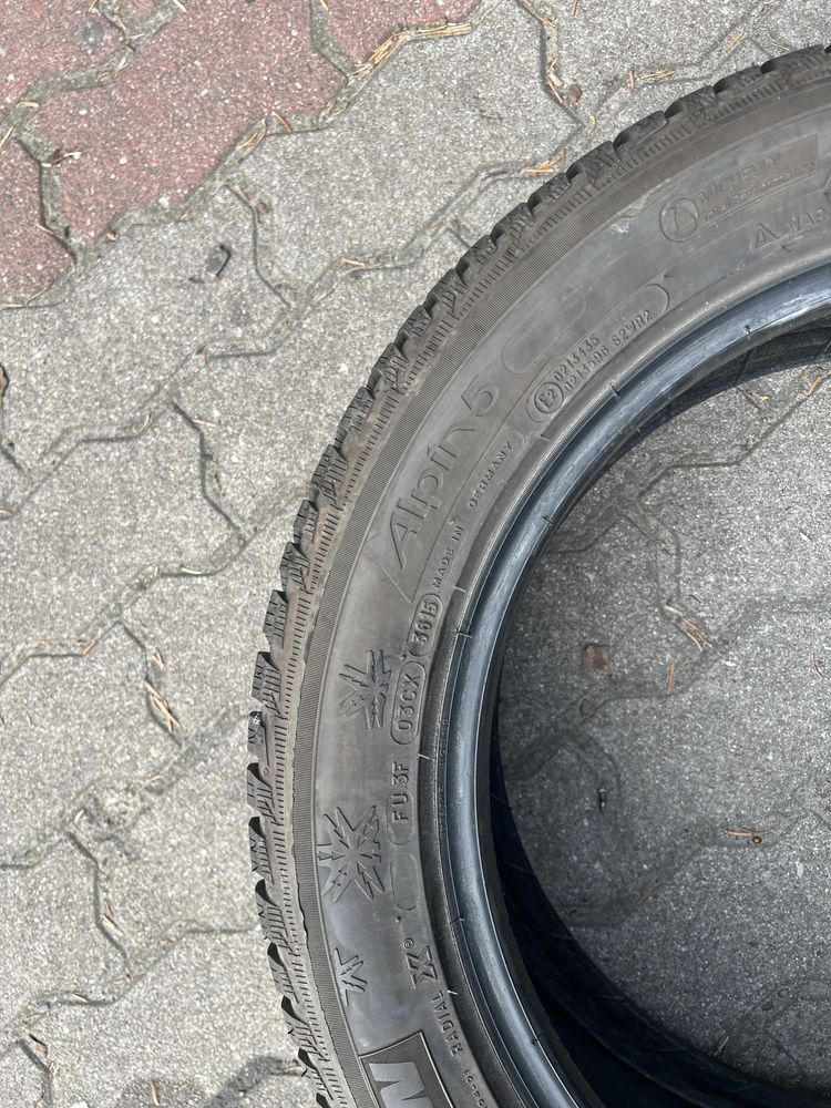 Opony zimowe michelin 215/55/17