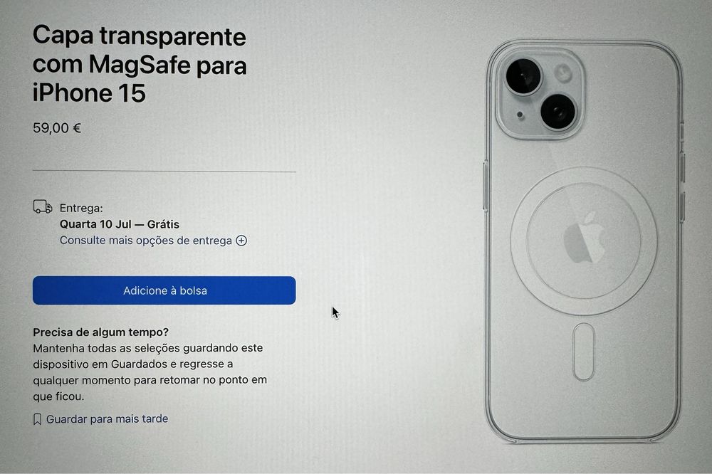 Capa Magsafe iPhone 15