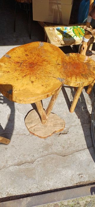 Stolik MIODOWY drewniany HANDMADE