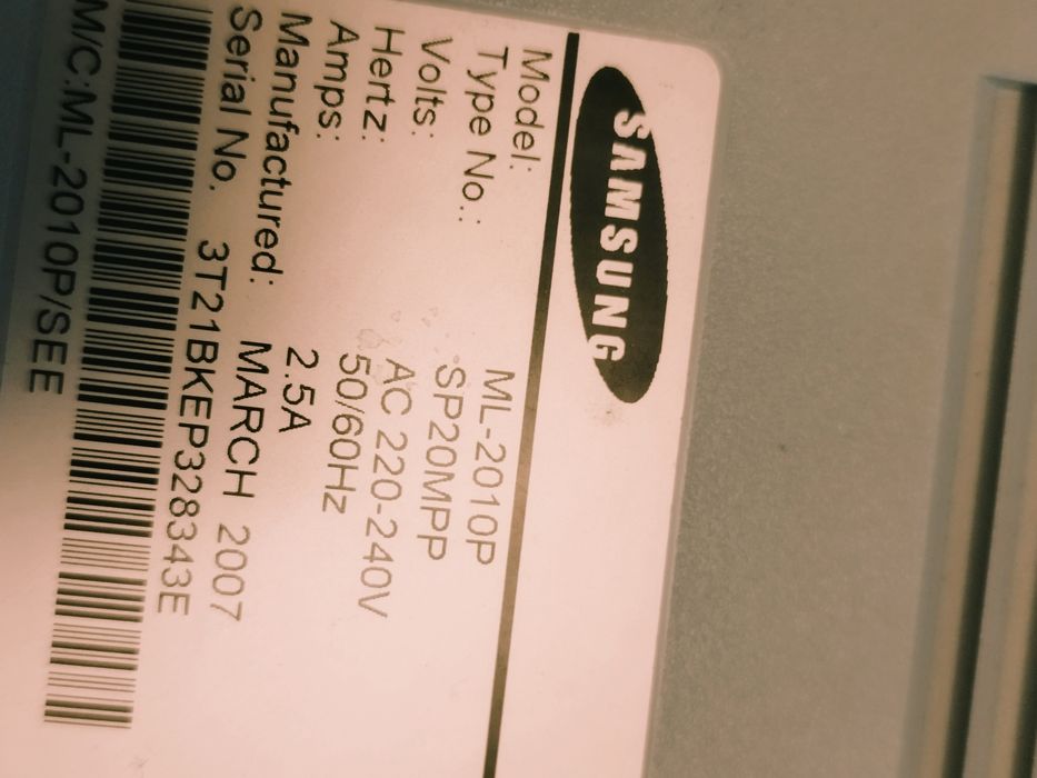 Drukarka laserowa Samsung SP20MP