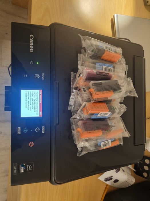 Urządzenie Wielofunkcyjne Canon Pixma TS6150 scaner drukarka błąd B203