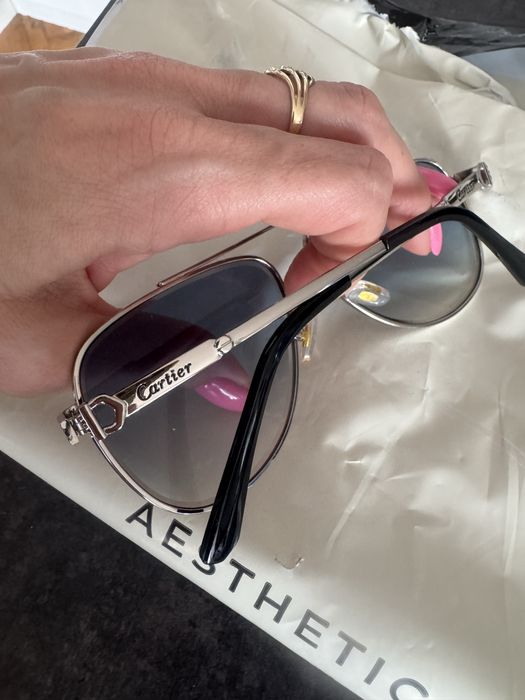 Okulary przeciwsłoneczne cartier pilotki chanel