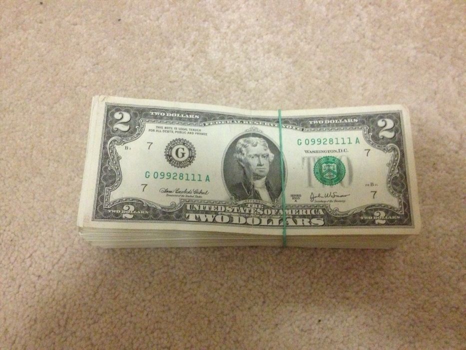 2 доллара.          .