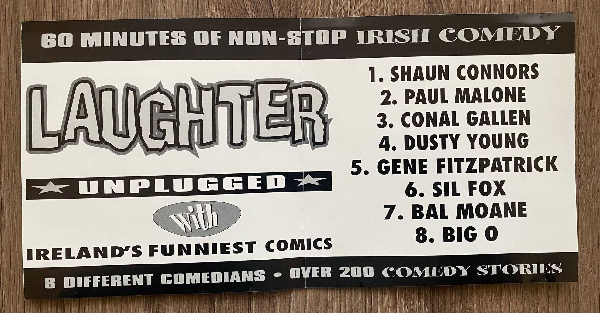 CD - Гумор 8 ірландських стендап-коміків. Англійською мовою