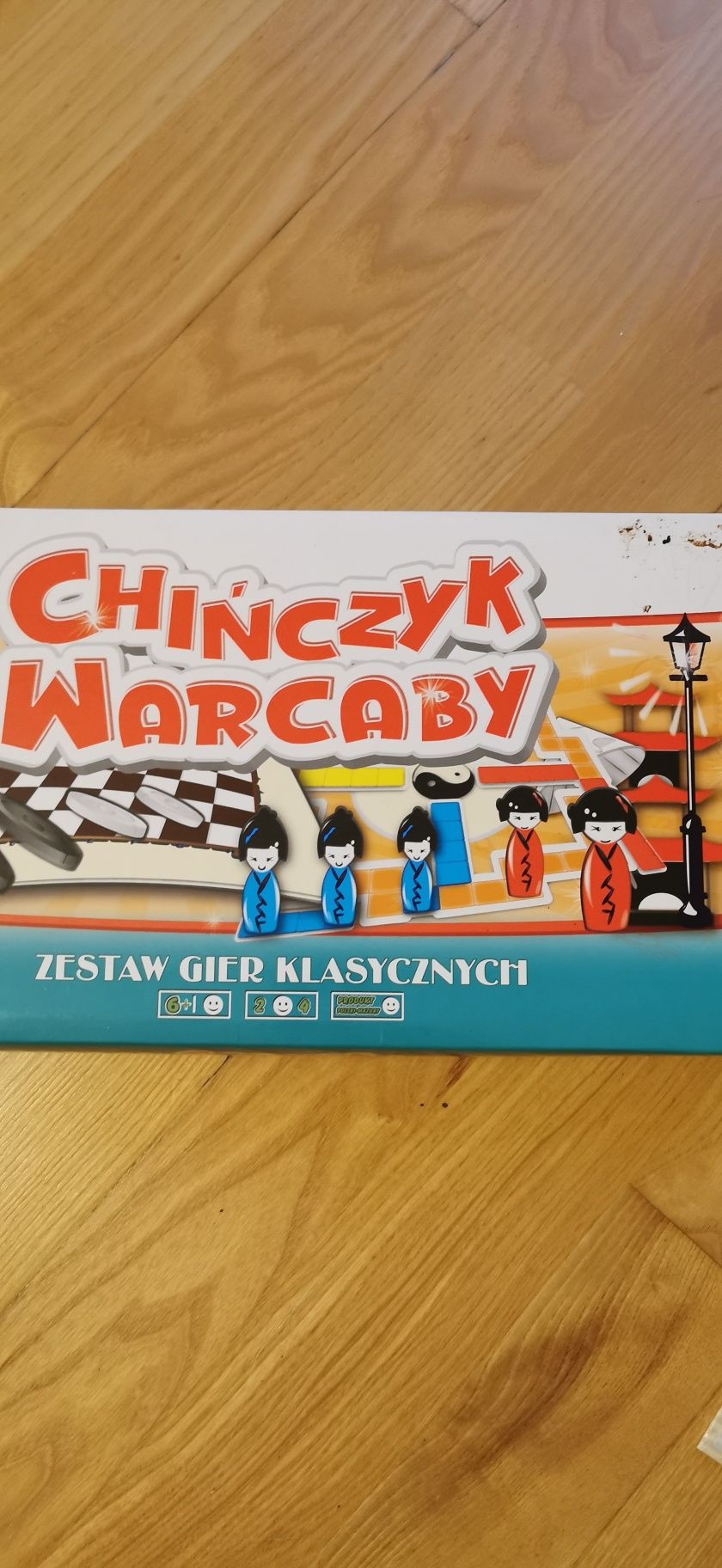 Zestaw gier klasycznych chińczyk warcaby