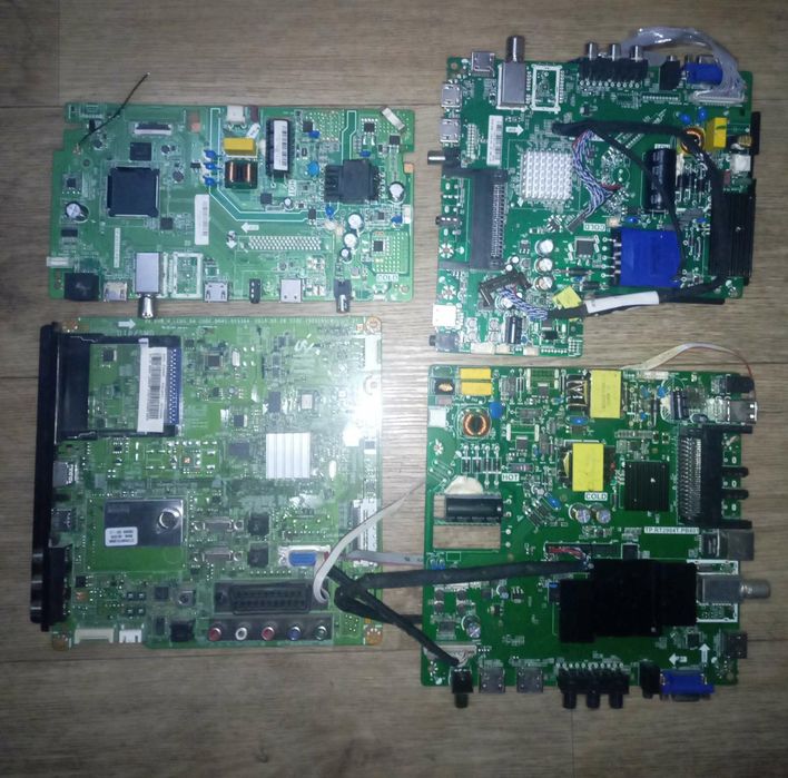 Разборка телевизора с разбитыми матрицами