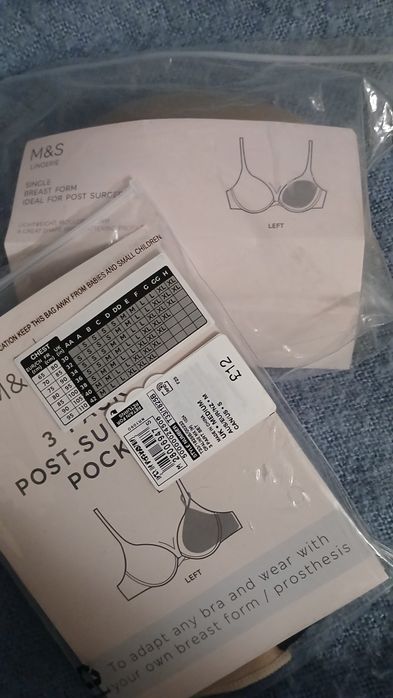 Протез + три кишені . Ліва сторона .