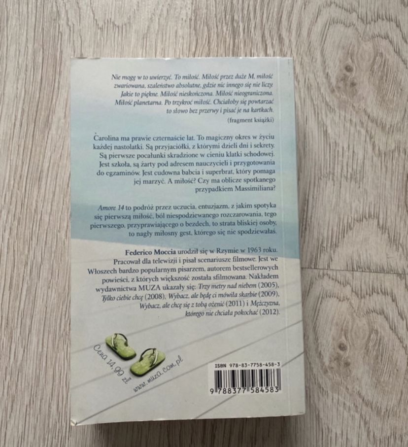 Książka Amore 14 Federico Moccia