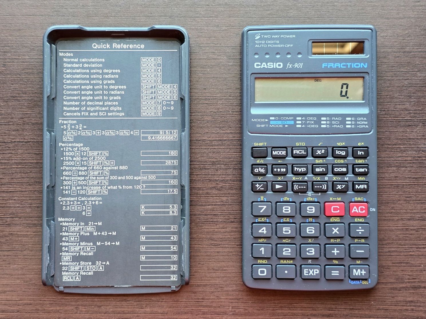 Kalkulator naukowy Casio FX-901