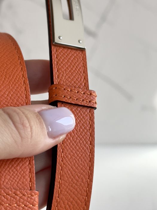 Ремінь Hermes Kelly Belt epsom, пояс ермес келлі, ремень келли