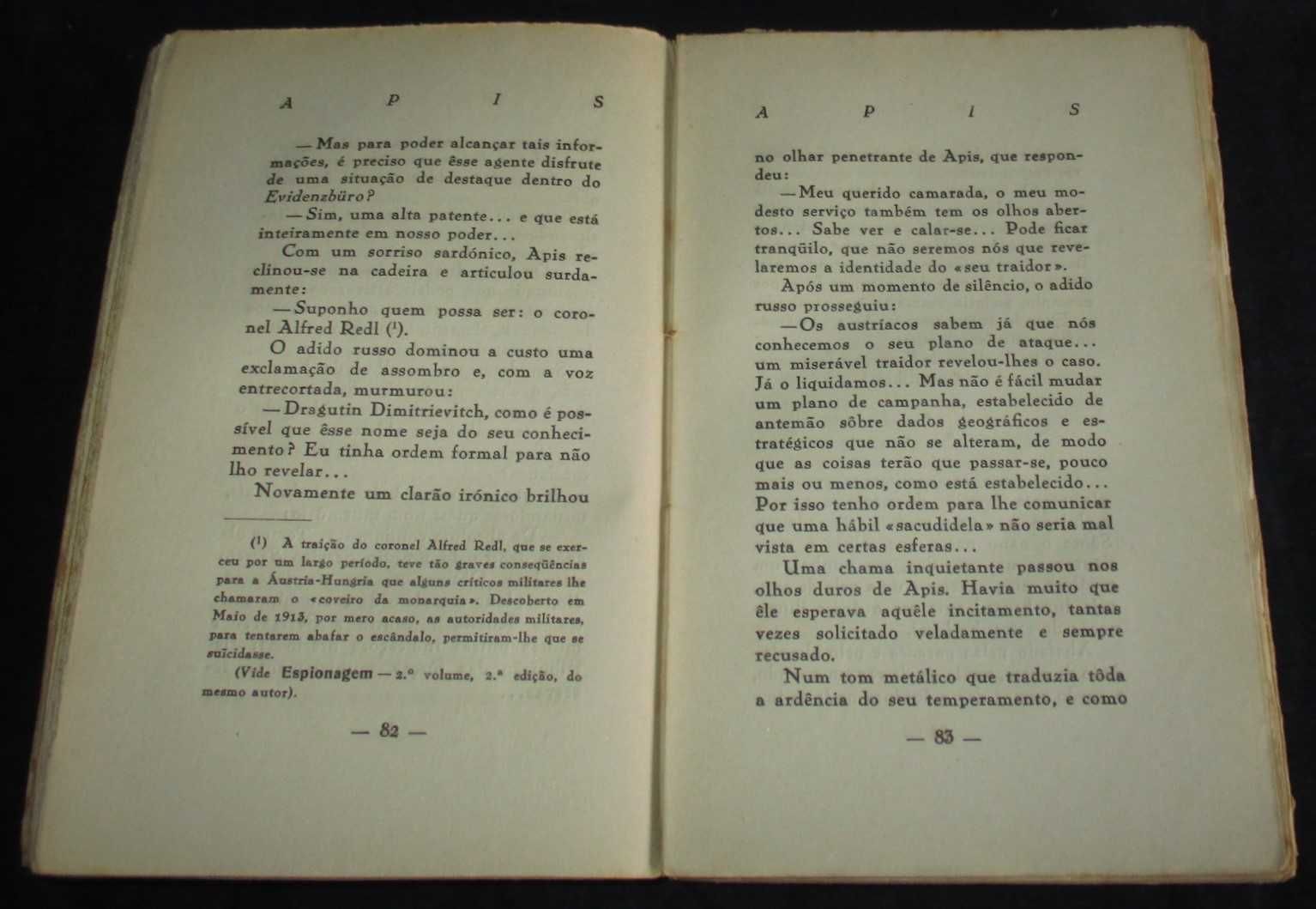 Livro Apis O Homem que desencadeou a Grande Guerra Adolfo Coelho