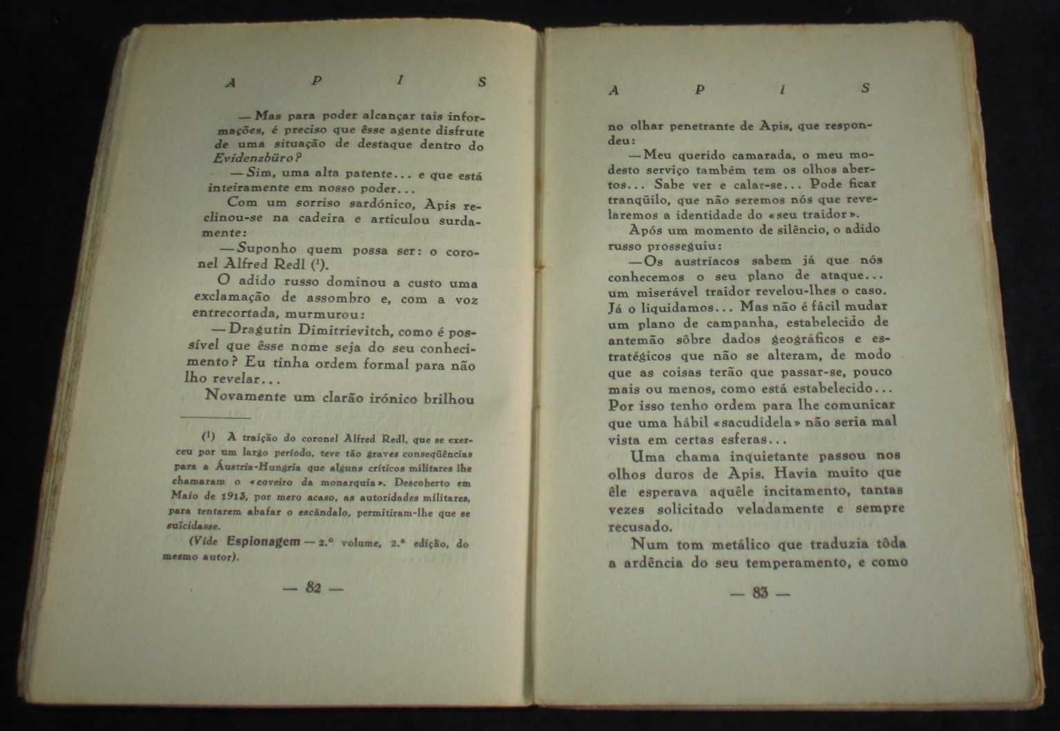 Livro Apis O Homem que desencadeou a Grande Guerra Adolfo Coelho