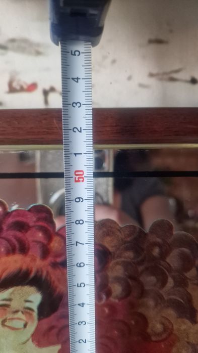 Lustro z sitodrukiem