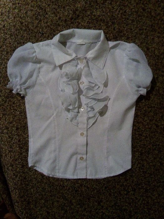 Блуза детская, белая