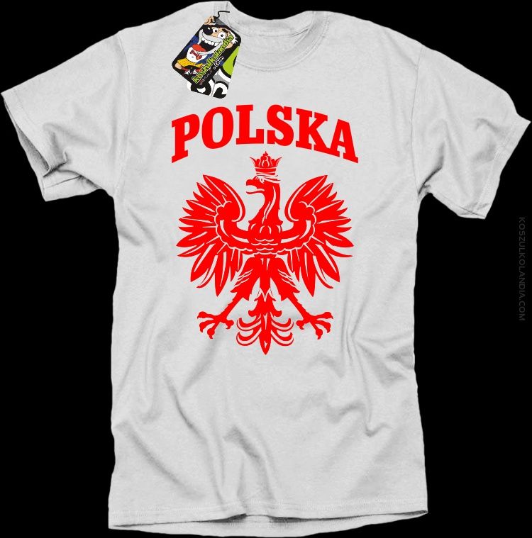 Koszulka w barwach Polski Polska 6 rozmiarów NOWA Męska szybka wysylka