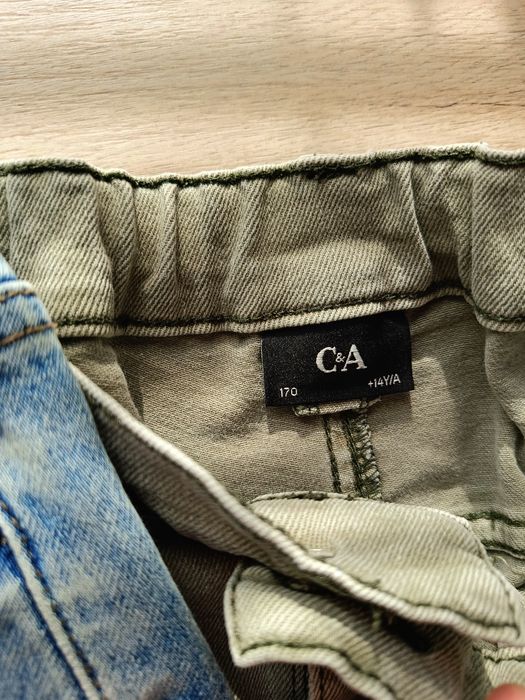 Spodnie jeansy 170