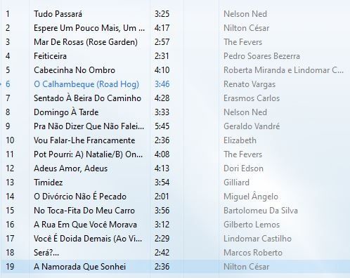 Discos pedidos - Sucesso de rádio (música brasileira)