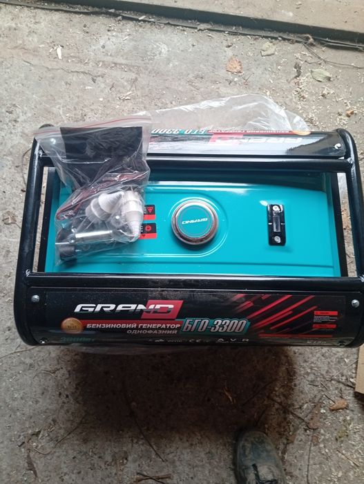 Генератор бензиновый GRAND БГО-3300
