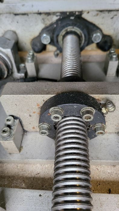 Śruba kulowa napęd/prowadzenie/łożyska 100cm/fi 31mm komplet OKAZJA