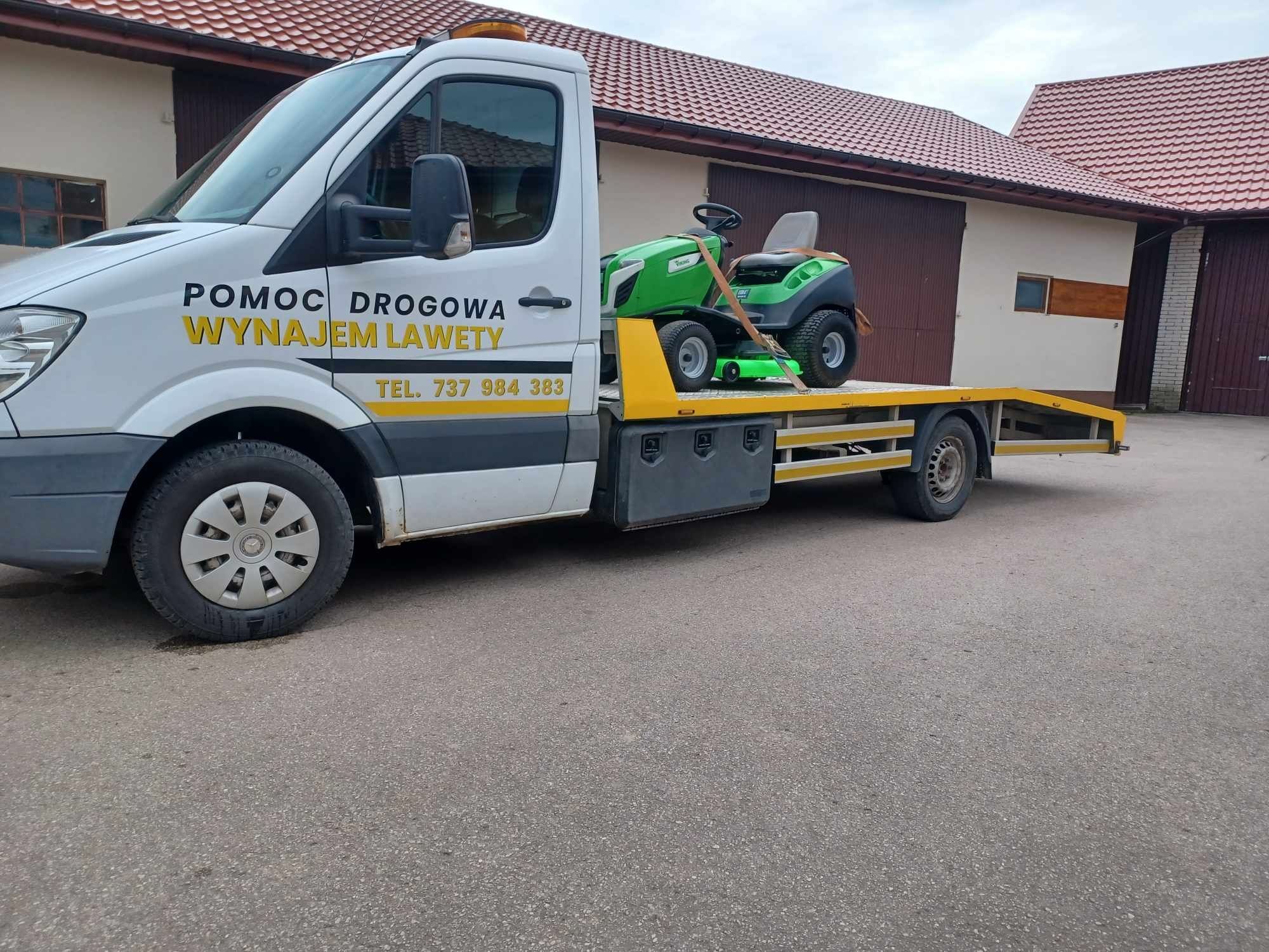 Wypożyczalnia wynajem lawety autolaweta  laweta pomoc drogowa