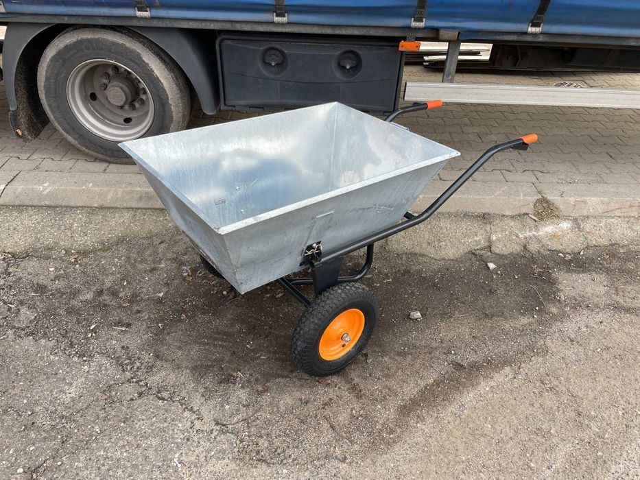 Wózek Paszowy Koleba Japonka Taczka OCYNKOWANA HIGHER 420kg II Gat