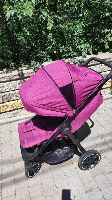 Коляска прогулка Britax Romer B-Angile M Cherry Wine