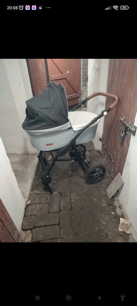 wózek głęboko-spacerowy Riko Basic Plus 2w1