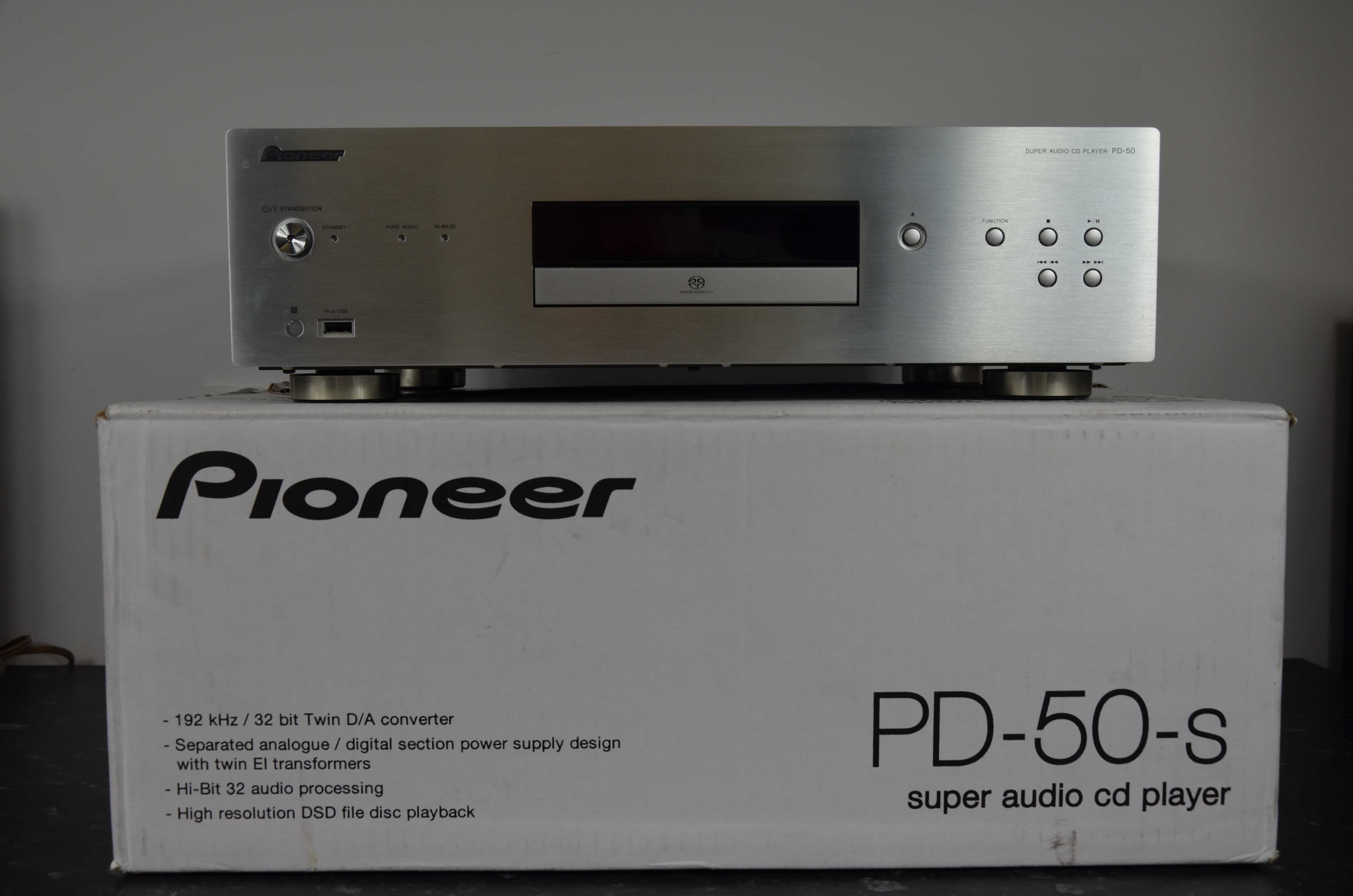 Odtwarzacz PIONEER PD-50-S sacd/CD/R/RW/DSD/WMA/MP3 Stan BDB PILOT