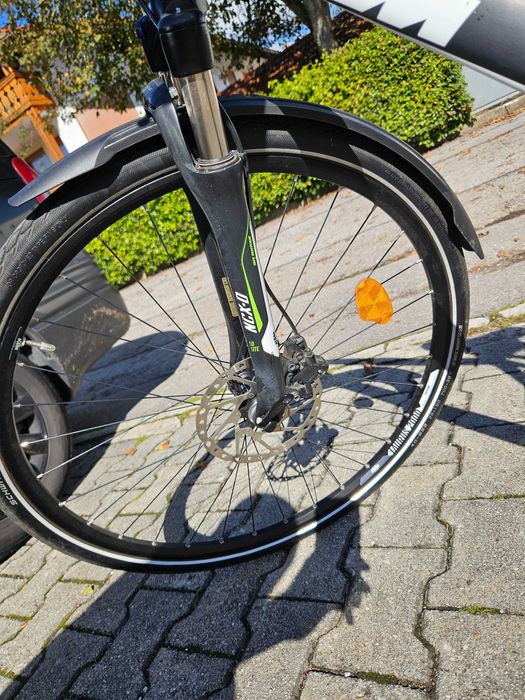 Чоловічий KTM Cross Sorano крос-трекінговий велосипед 3x10 SLX/XT