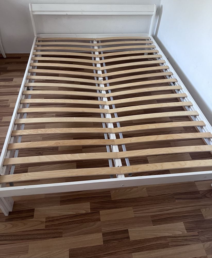 Rama łóżka Neiden sosna dno łóżka stelaż ikea 140x200