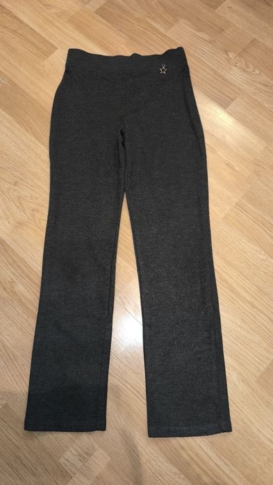 Spodnie 128 grafitowe