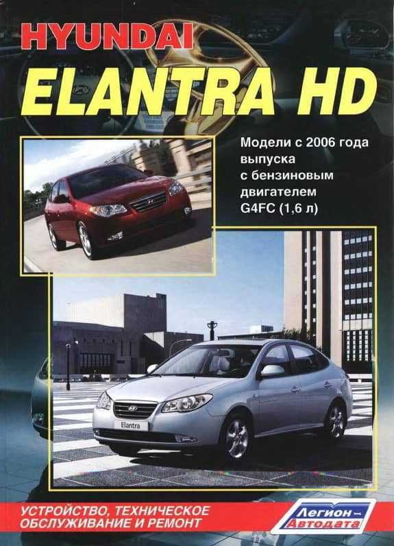Книга по ремонту Hyundai Elantra HD c 2006 года