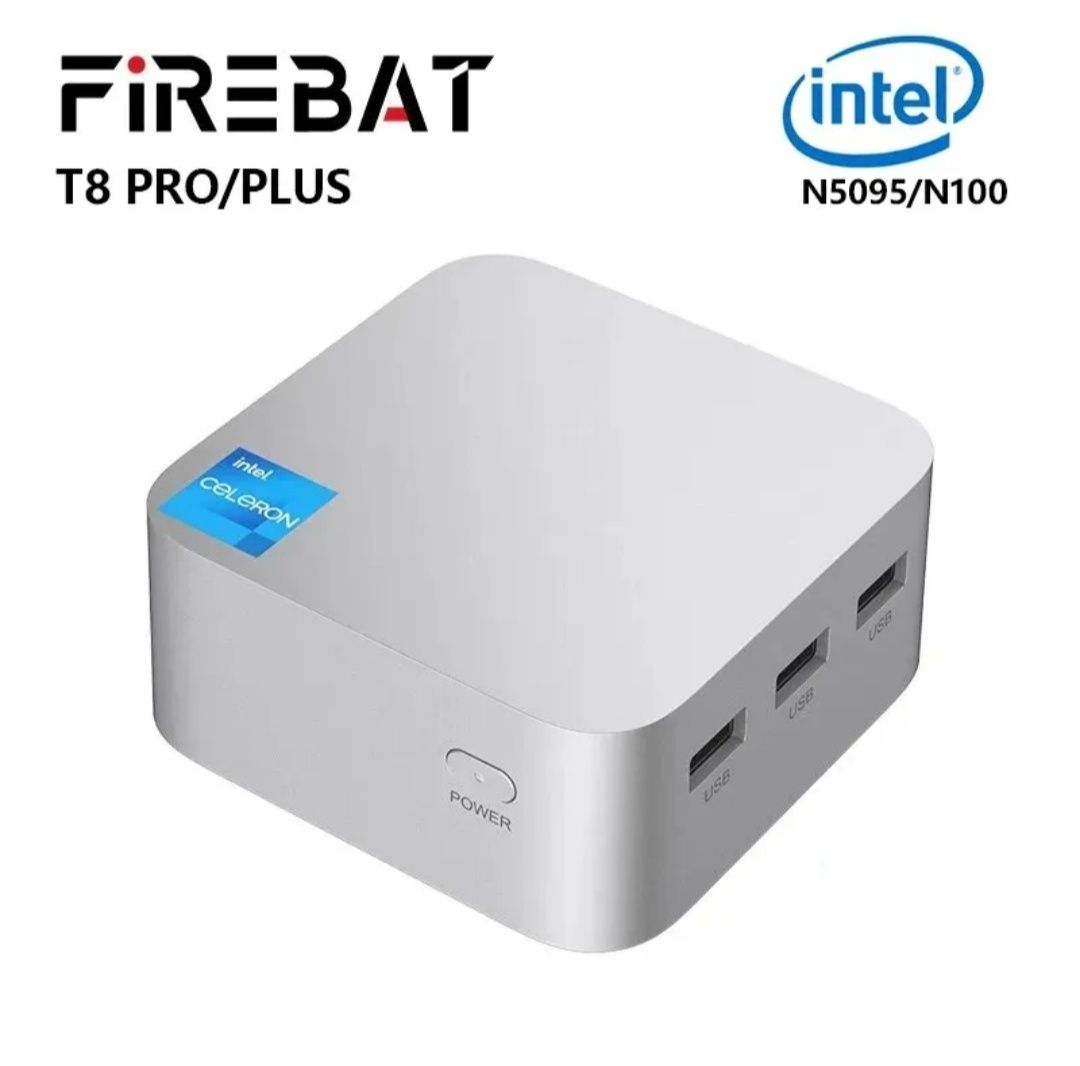 ‼️ Міні ПК Firebat T8 PLUS, SOYO, Intel N100, N150 16/512GB Windows 11