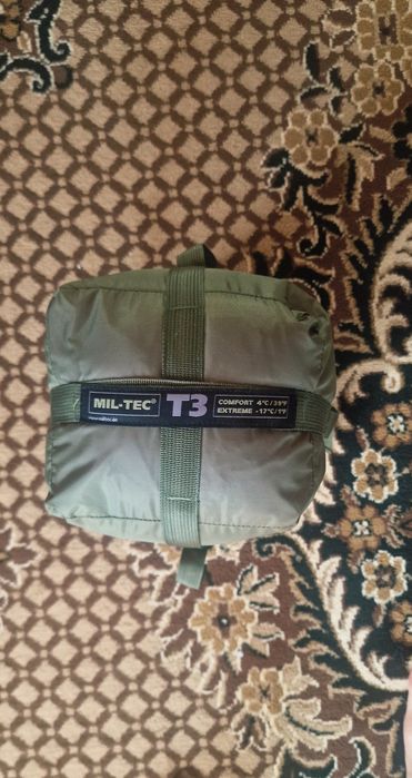 Спальний мішок MIL-TEC T3/Рюкзак Tasmanian Tiger Urban Tac Pack 22