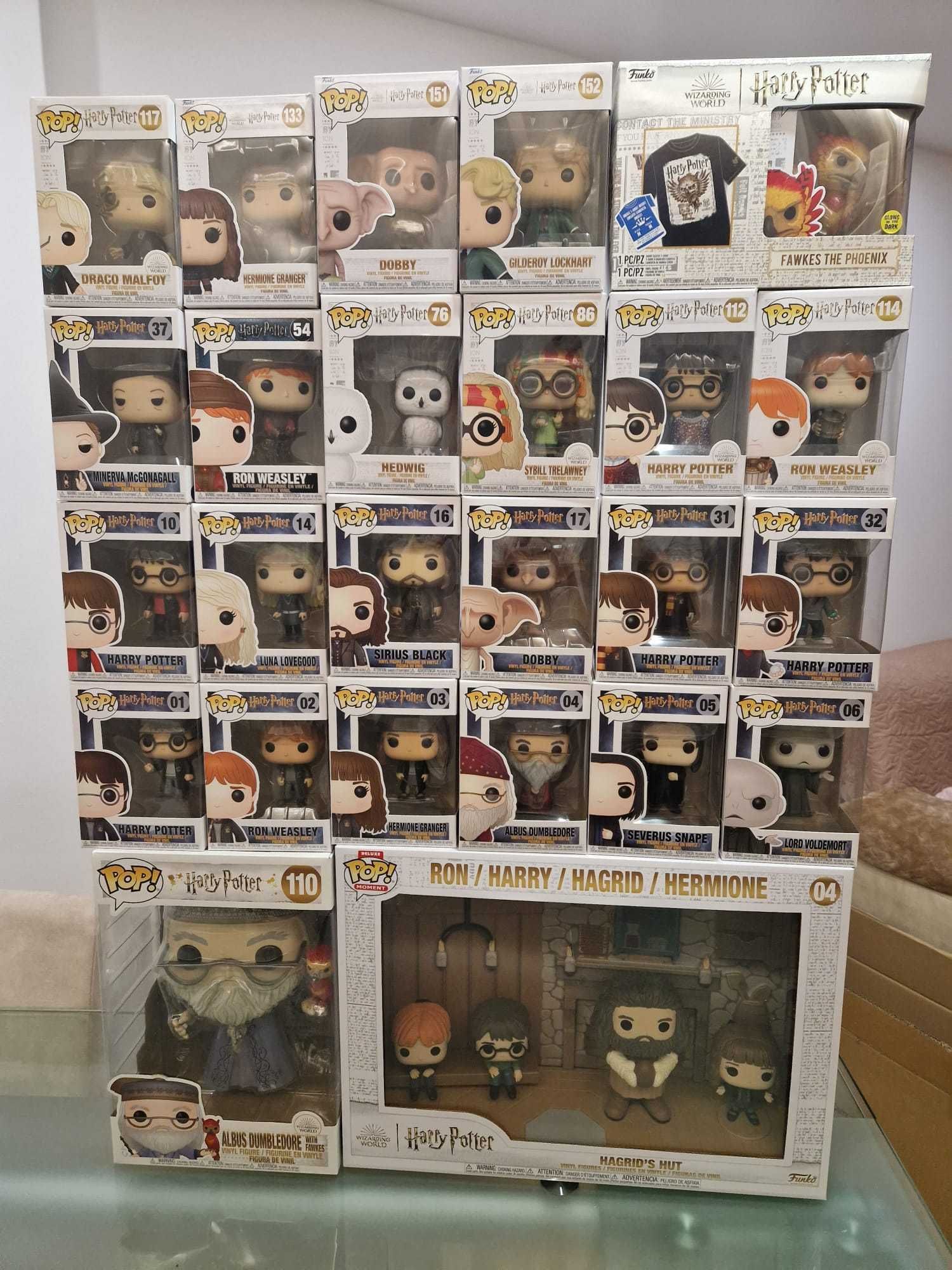 Pop Figures Funko Harry Potter - Originais e como Novas